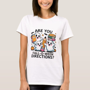 Camiseta Você Está Caindo Em Direção Ao Professor Halloween