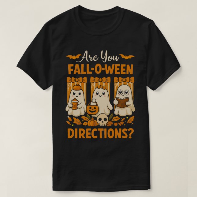Camiseta Você Está Caindo-O-Ween? (Frente do Design)