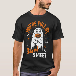 Camiseta Você está cheio de folha de boo  Ditados de Hallow