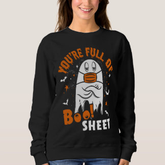 Camiseta Você está cheio de folha de boo  Frases de Hallowe