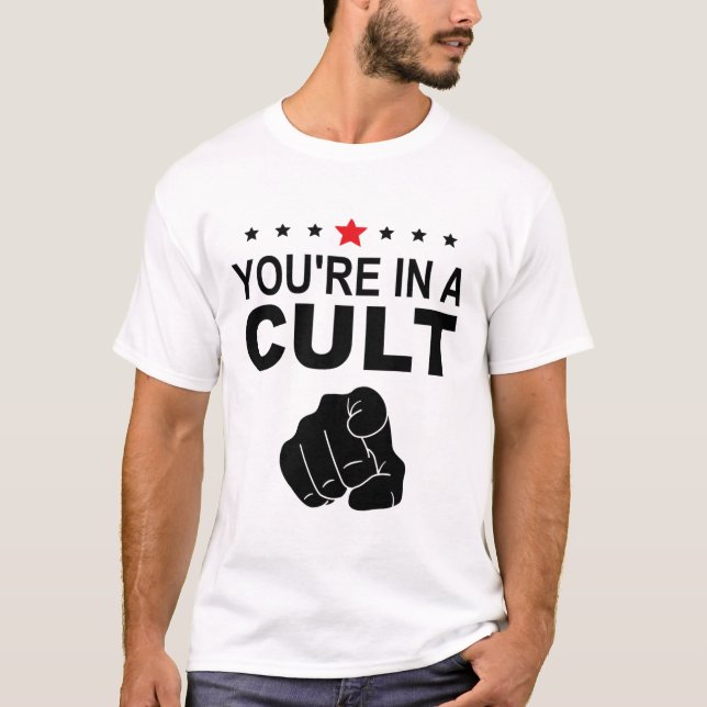 Camiseta Você Está Em Um Sinal De Culto  (Frente)