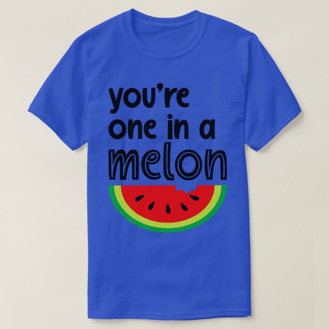 Camiseta Você está em um trocadilho de Fruta Melão Cute (Frente do Design)