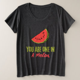 Camiseta Você Está Em Uma Fruta De Melão Melão