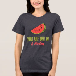 Camiseta Você Está Em Uma Fruta De Melão Melão