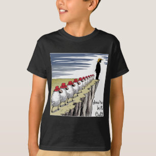 Camiseta Você Está Em Uma Seita - Engraçado Anti Trump _1