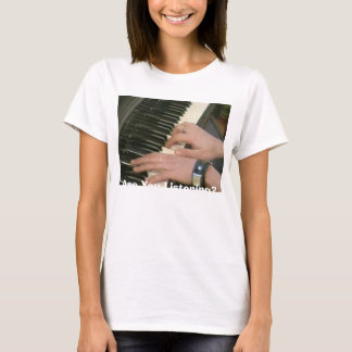 Camiseta Você está escutando?