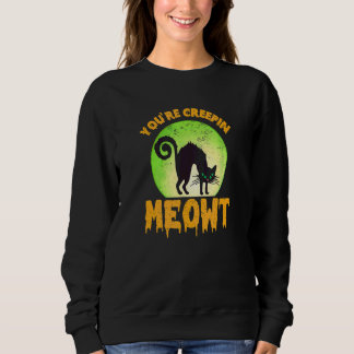 Camiseta Você Está Me Assustando Gato Preto