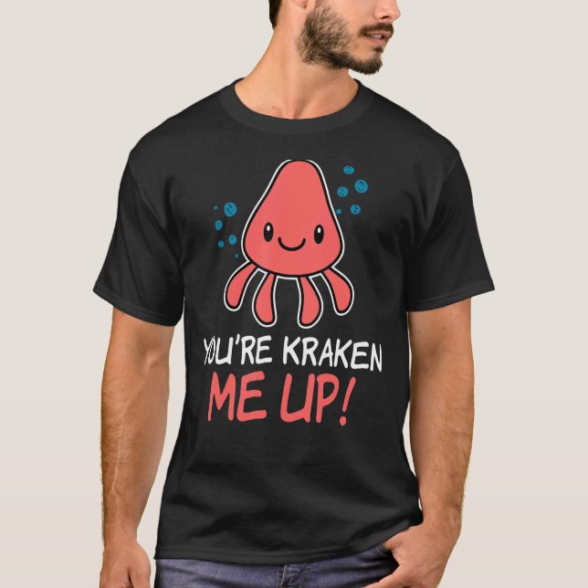 Camiseta Você está me convencendo de polvo chocado (Frente)