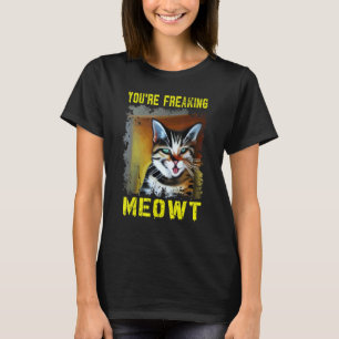Camiseta Você Está Me Enlouquecendo Gata Louca por Gatos