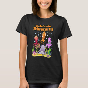 Camiseta Você Está Me Esgueirando Polvo Choco Lula 1