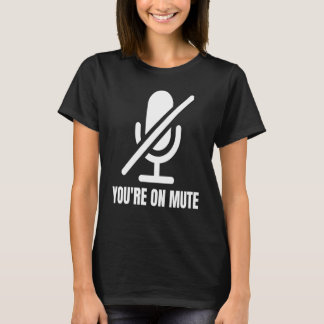 Camiseta Você Está Mudo Podcast e Vídeo Conferência Cristo
