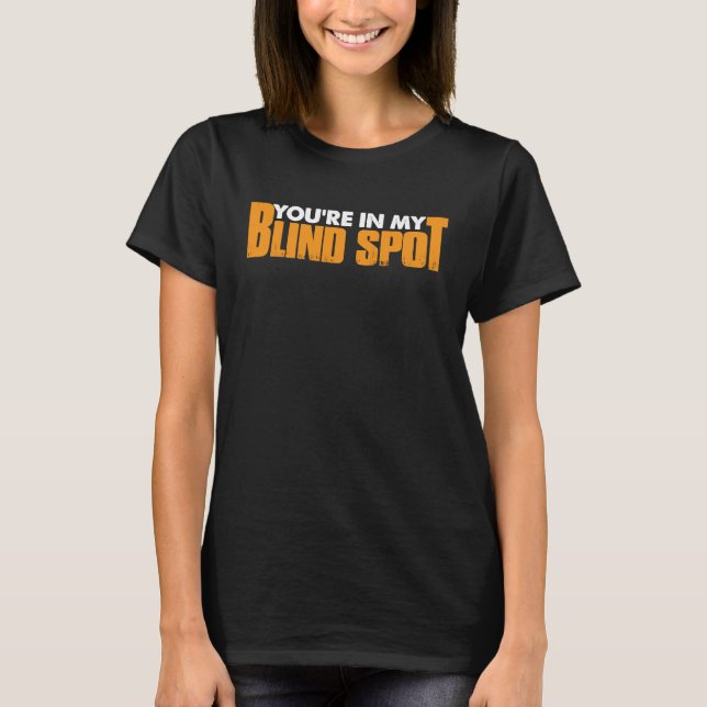 Camiseta Você está no meu lugar cego (Frente)