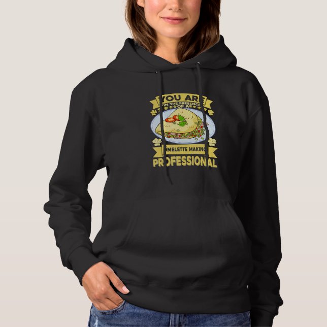Camiseta Você Está Presente Em Uma Prova De Fazer De Omelet (Frente)