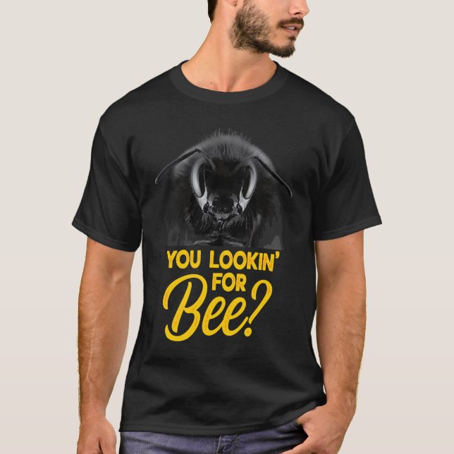 Camiseta Você Está Procurando Abelhas Apiárias (Frente)