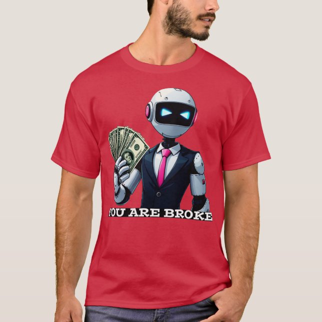 Camiseta Você está quebrado (Frente)