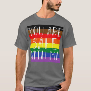 Camiseta Você Está Seguro Comigo 4