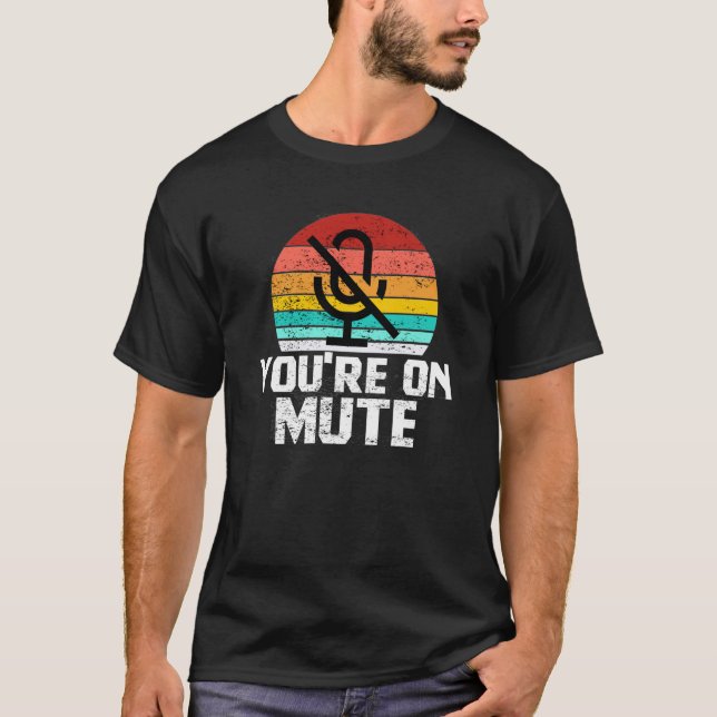 Camiseta Você está sem som (Frente)