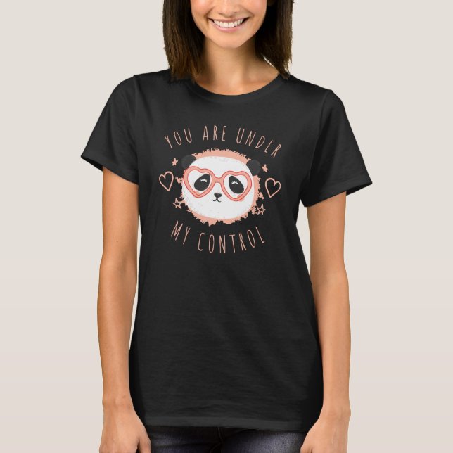 Camiseta Você está sob meu controle (Frente)