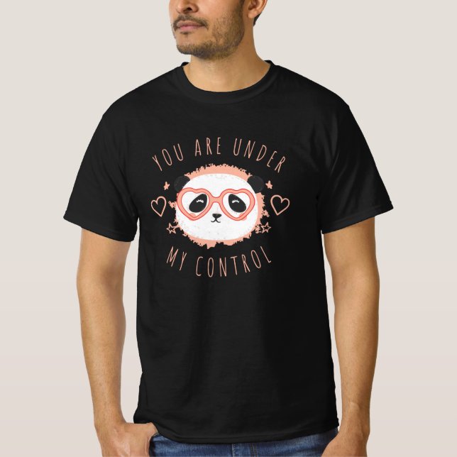 Camiseta Você está sob meu controle (Frente)