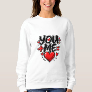Camiseta Você + Eu = Amor Namorados Combinando