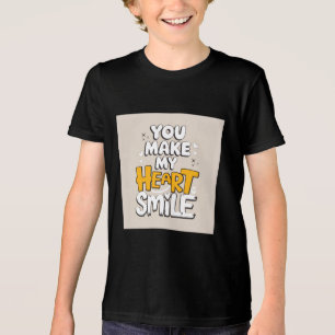 Camiseta Você Faz Meu Coração Sorrir