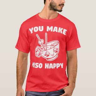 Camiseta Você Faz Miso Feliz Casamento Proposta De Casament