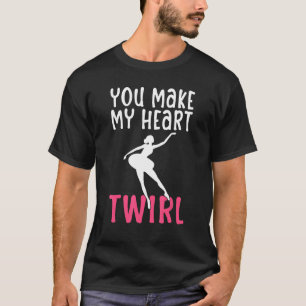 Camiseta Você faz o meu Balé de Ritmo do Coração