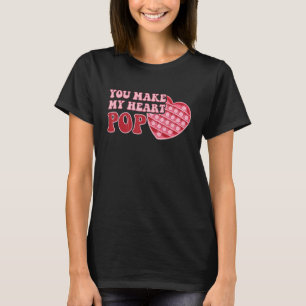 Camiseta Você Faz O Meu Pop Feliz dia de os namorados Cardí