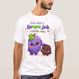 Camiseta Você Fez um Ótimo Trabalho Me Criando Dia dos Pais
