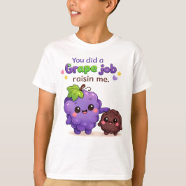 Camiseta Você Fez um Ótimo Trabalho Me Criando Dia dos Pais