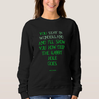 Camiseta Você fica na Terra das Maravilhas - Quão Profundo