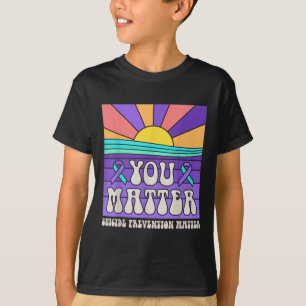 Camiseta Você Fita Roxa Azul Prevenção ao Suicídio Conscien
