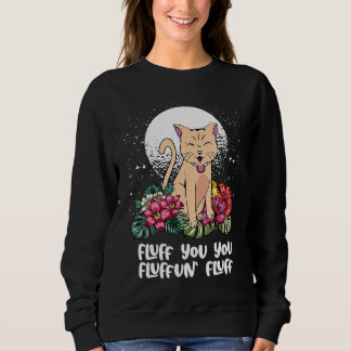 Camiseta Você Fluffun Fluff Gato Meme de Animal Gatinho An