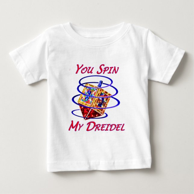 Camiseta Você gira meu Dreidel (Frente)