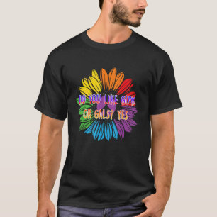 Camiseta Você gosta de Caras ou de Gals LGBTQ Bi Prioridade