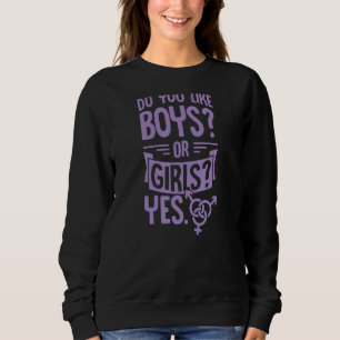 Camiseta Você Gosta De Meninos Ou Meninas Sim Orgulho Bisse