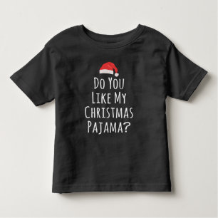 Camiseta Você gosta do meu Pajama de Natal?