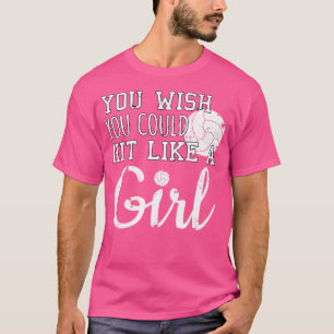 Camiseta Você Gostaria De Atingir Como Uma Garota Engraçada