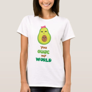 Camiseta Você Guac minha chalaça do abacate do mundo