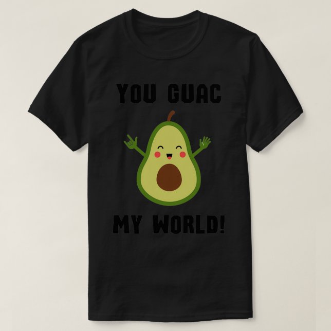 Camiseta Você Guac My World 7 (Frente do Design)