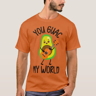 Camiseta Você Guia Meu Mundo Avocado Tocando Violão