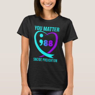 Camiseta Você Importa 988 Sensibilização Para A Prevenção D