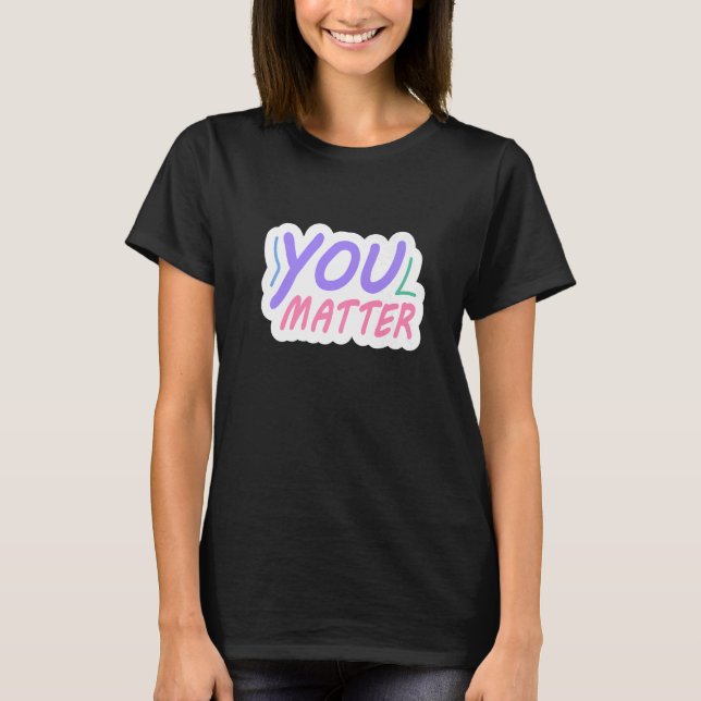 Camiseta Você importa a Marcha dos Direitos Humanos das Mul (Frente)