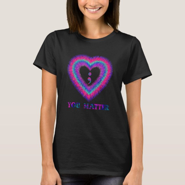 Camiseta Você Importa Conscientização e Prevenção ao Suicíd (Frente)