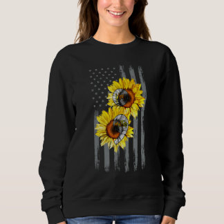Camiseta Você Importa Girassol Bandeira Americana Prevenção