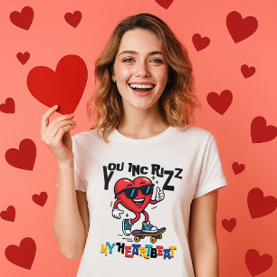 Camiseta Você Inc Rizz meu Batimento Cardíaco - Coração de