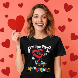 Camiseta Você Inc Rizz meu Batimento Cardíaco - Coração fof