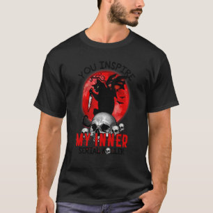 Camiseta Você Inspira Meu Assassino Serial Interior Gato P