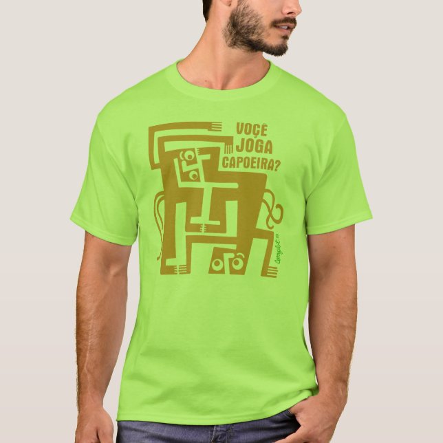 Camiseta Você Joga Capoeira? (Frente)