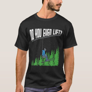 Camiseta Você Levanta O Engraçado Presidente Ski Snowbo?